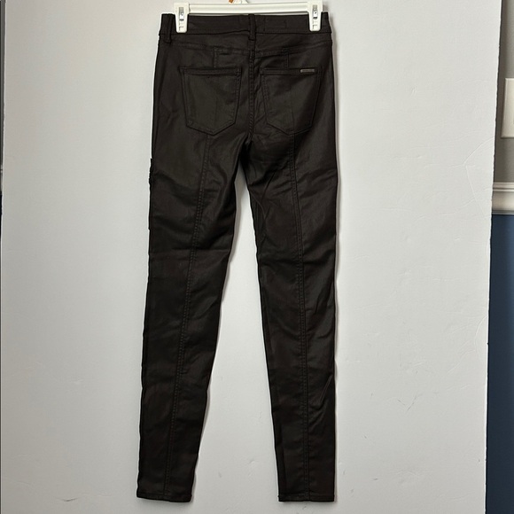 White House Black Market Brown High-Rise Skinny Pants - Picture 5 of 5
